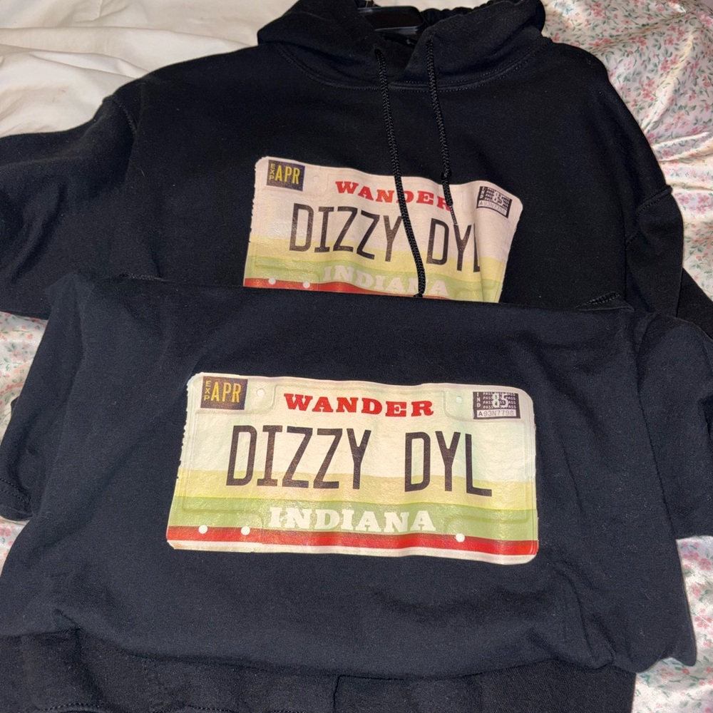 Dizzy Dyl Merch Sweatshirt and T-Shirt